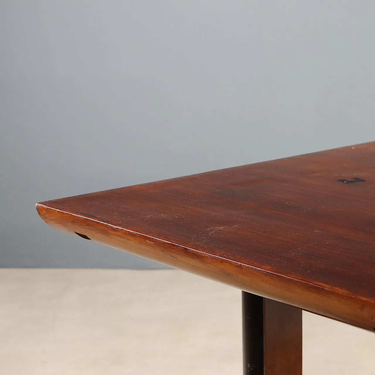 Art Deco table in rosewood and thuja burl, 20h century 5