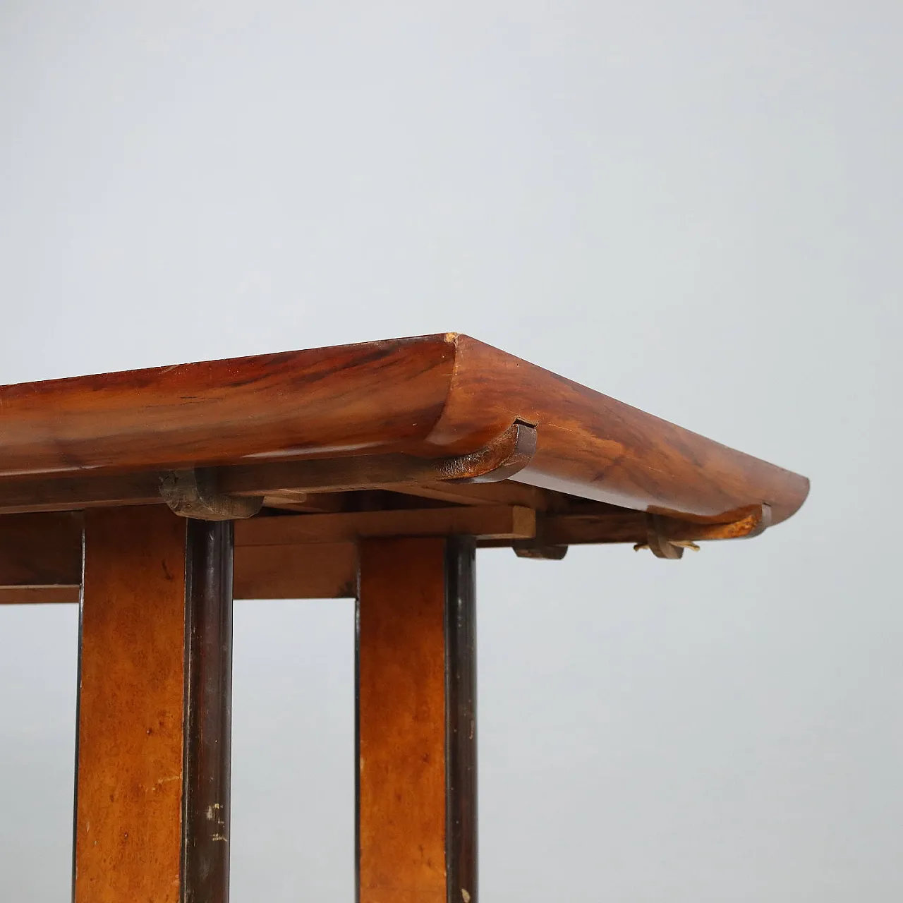 Art Deco table in rosewood and thuja burl, 20h century 6