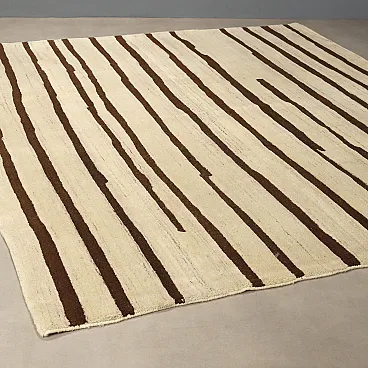 Striped Gabbeh rug, 20th century