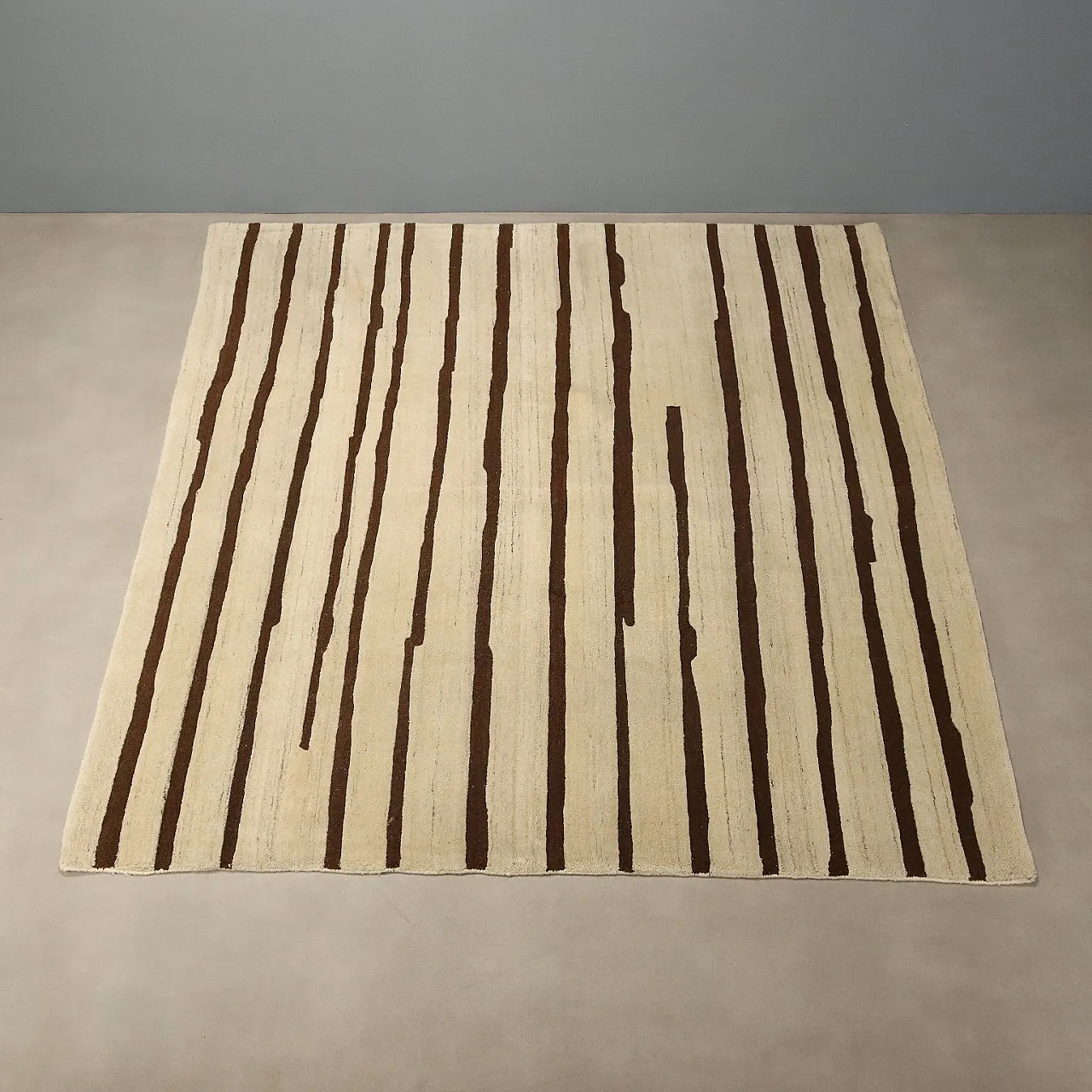 Striped Gabbeh rug, 20th century 4