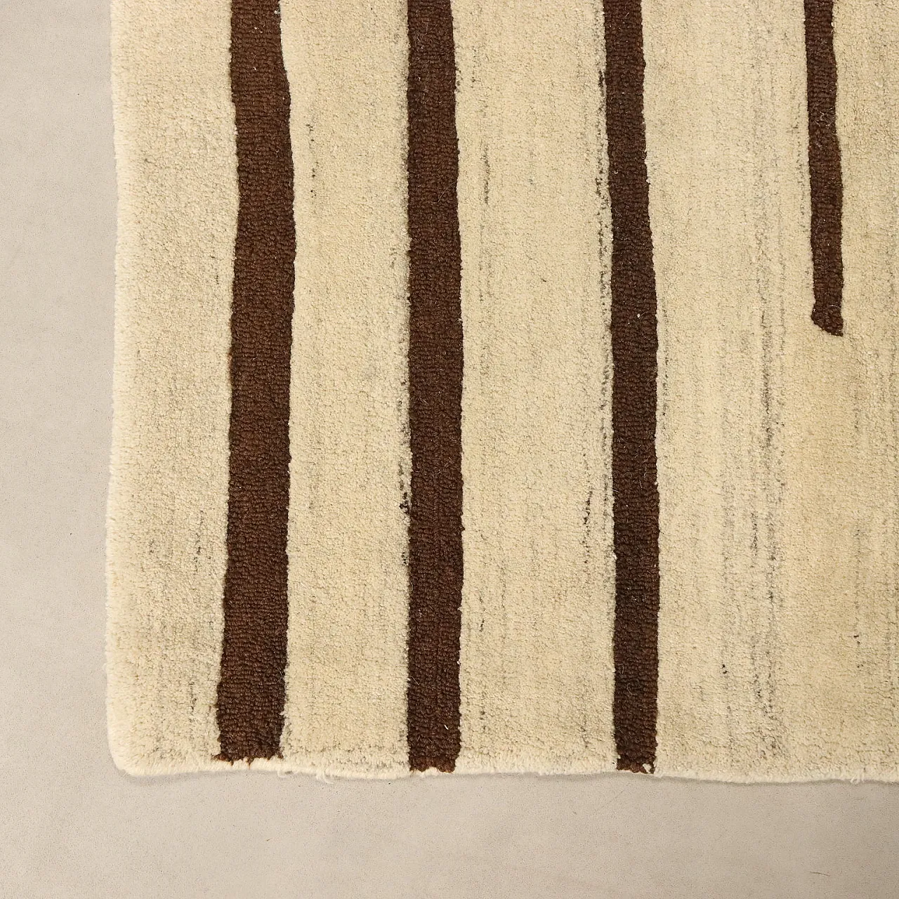 Striped Gabbeh rug, 20th century 6