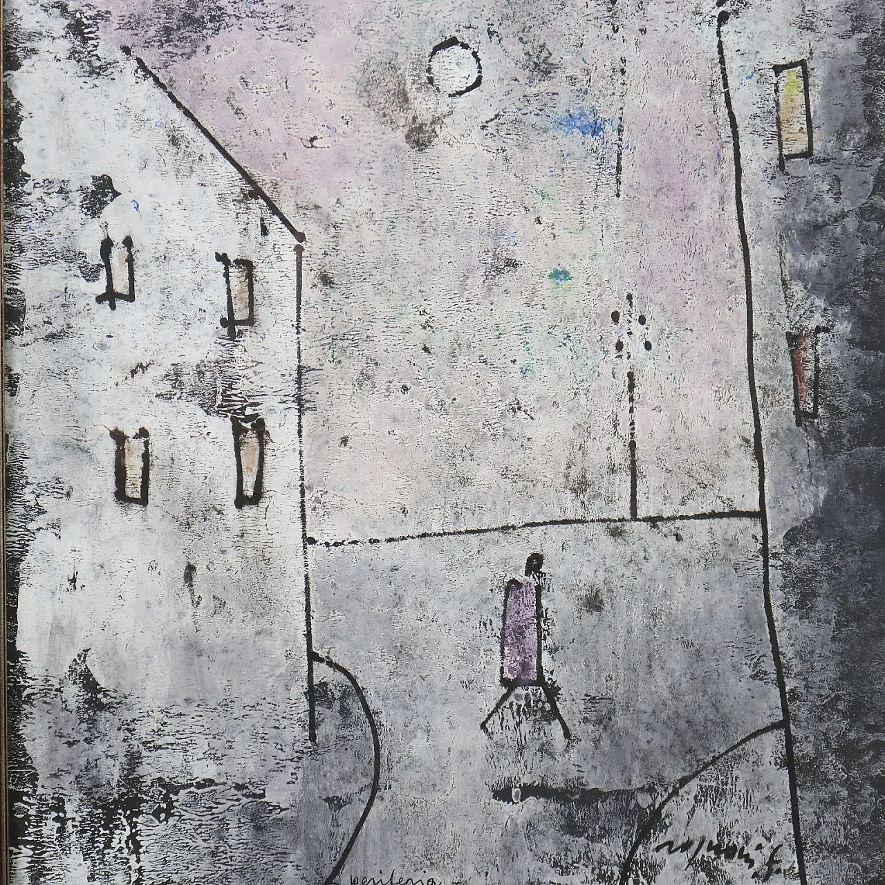 Painting by Franco Rognoni, 20th century 3