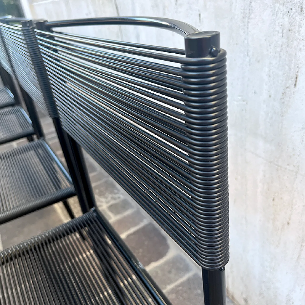4 Alias Spaghetti Gemini chairs, late 20th century 5