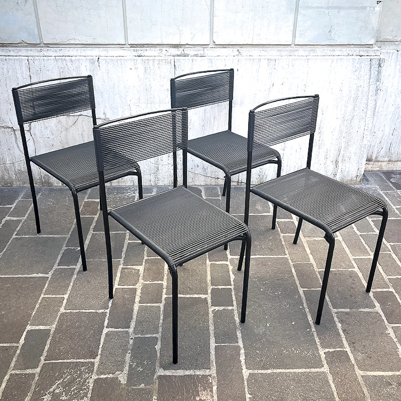 4 Alias Spaghetti Gemini chairs, late 20th century 7