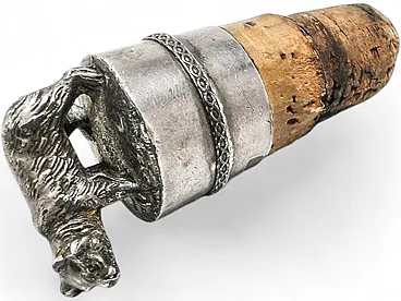Art Nouveau figurative cork for wine, 20th century