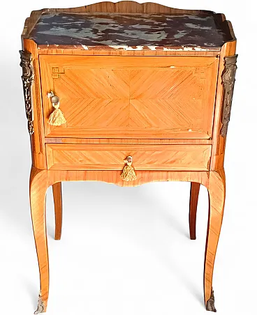 Louis XV style bedside table, 1950s