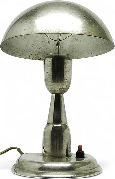 Art Deco Table Lamp by A. Gałecki, Poland, 1960s