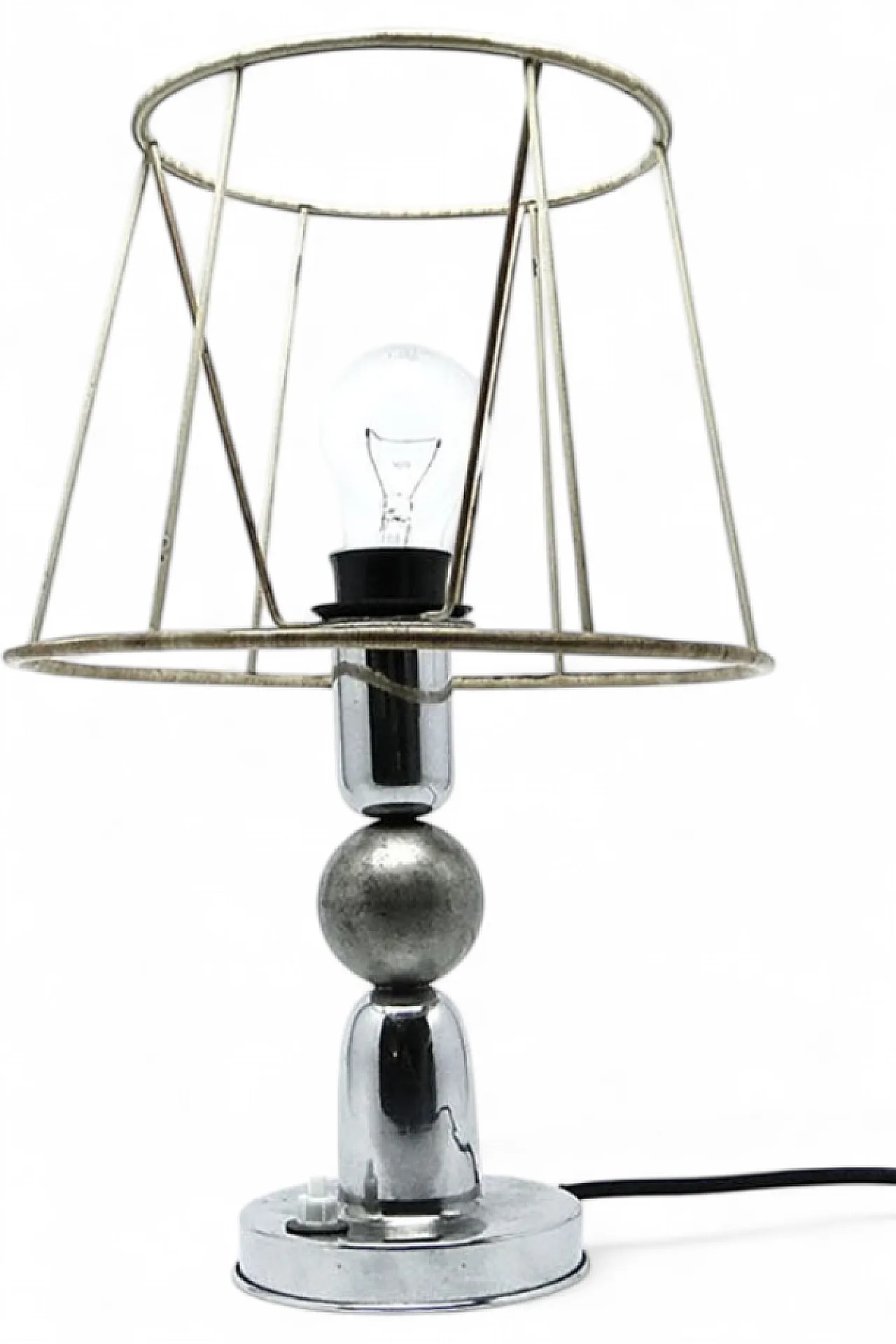 Art Deco Industrial Table Lamp, Belgium, 1970s 5