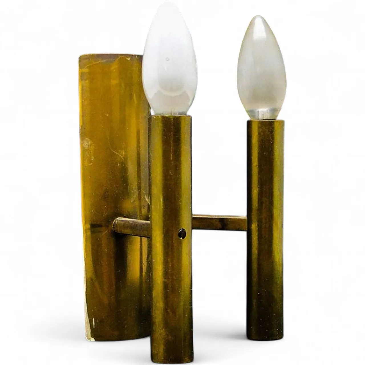 Art Deco Two-Armed Wall Lamp, 1970s 9