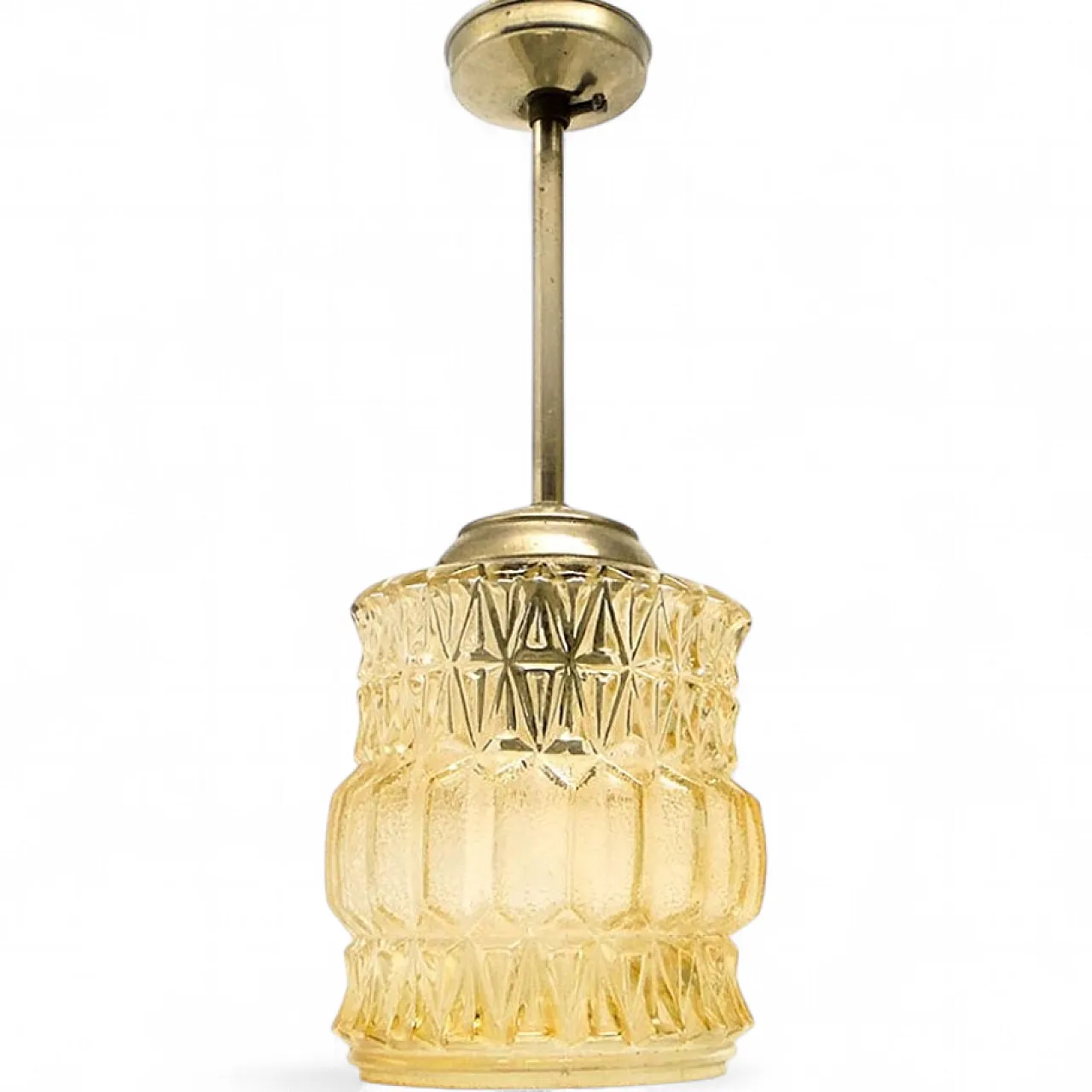 Mid-Century Pendant Lamp from Polam, 1970s 9