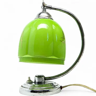 Mid-Century Bedside Lamp from Polam, 1950s