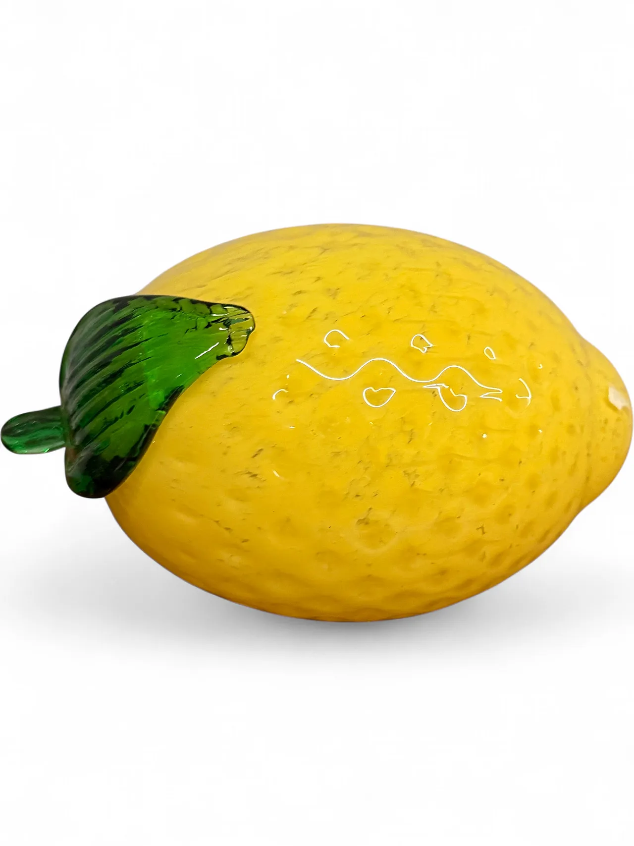 Murano glass lemon, 70s 7