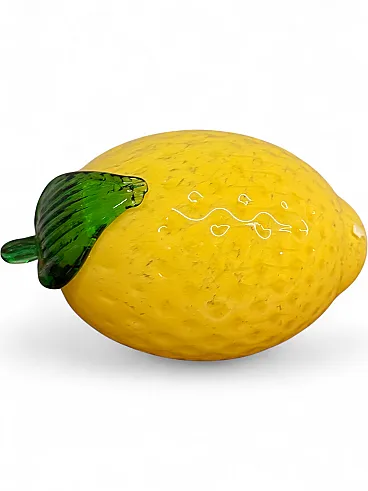 Murano glass lemon, 70s