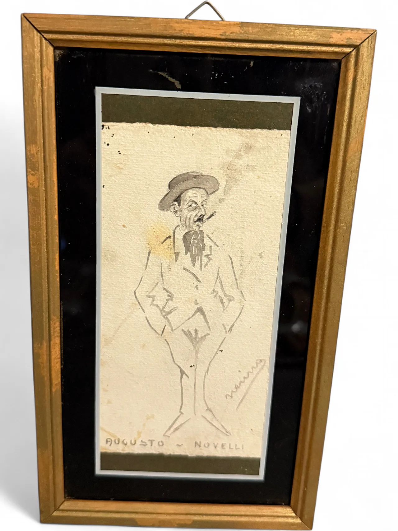 Disegno a china Augusto Novelli Neri Nannetti (Nerino), 1930 8