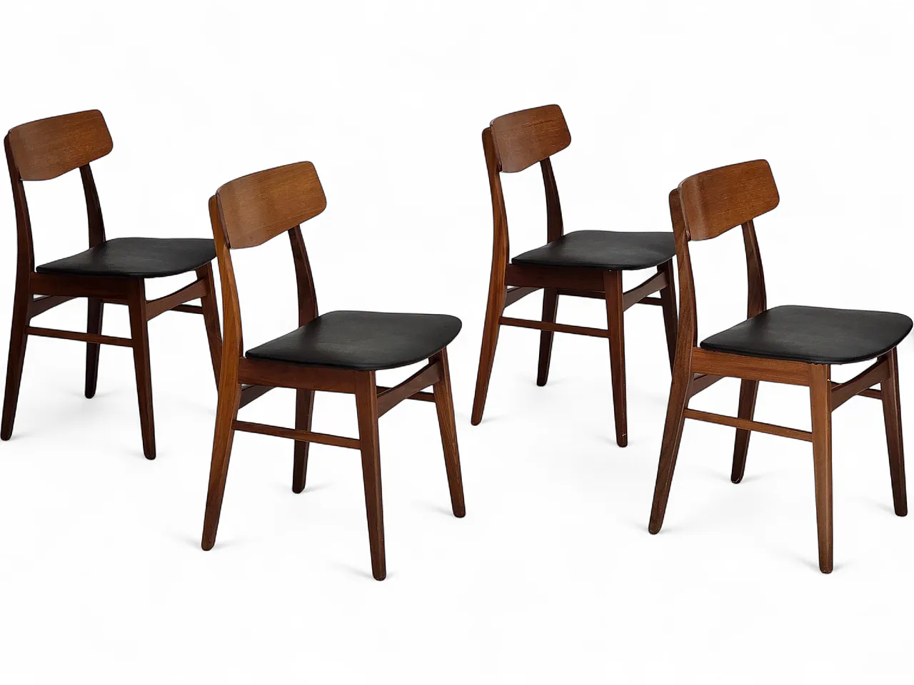 1970s, set of 4 Danish dining chairs by Findahl Møbelfabrik. 17