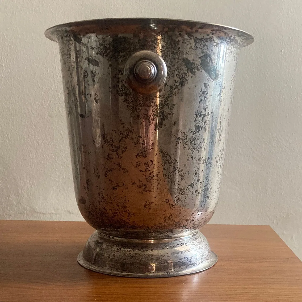 Silver plated champagne bucket, 1960s 2
