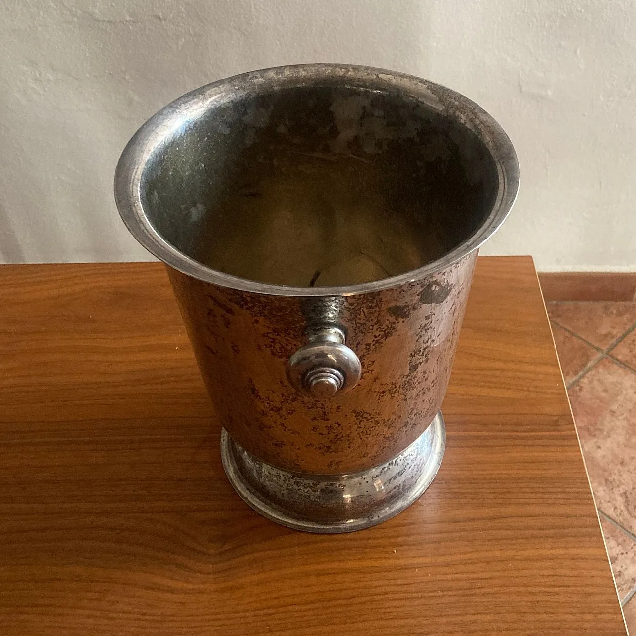 Silver plated champagne bucket, 1960s 3
