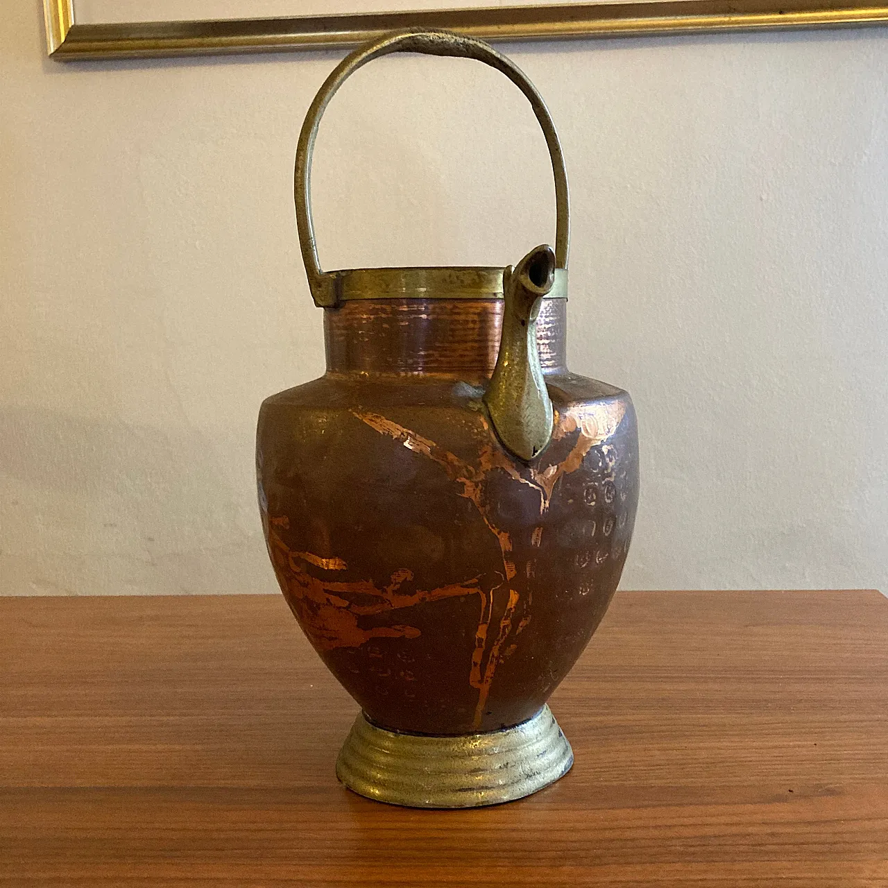 Copper water jug, early 20th century 1