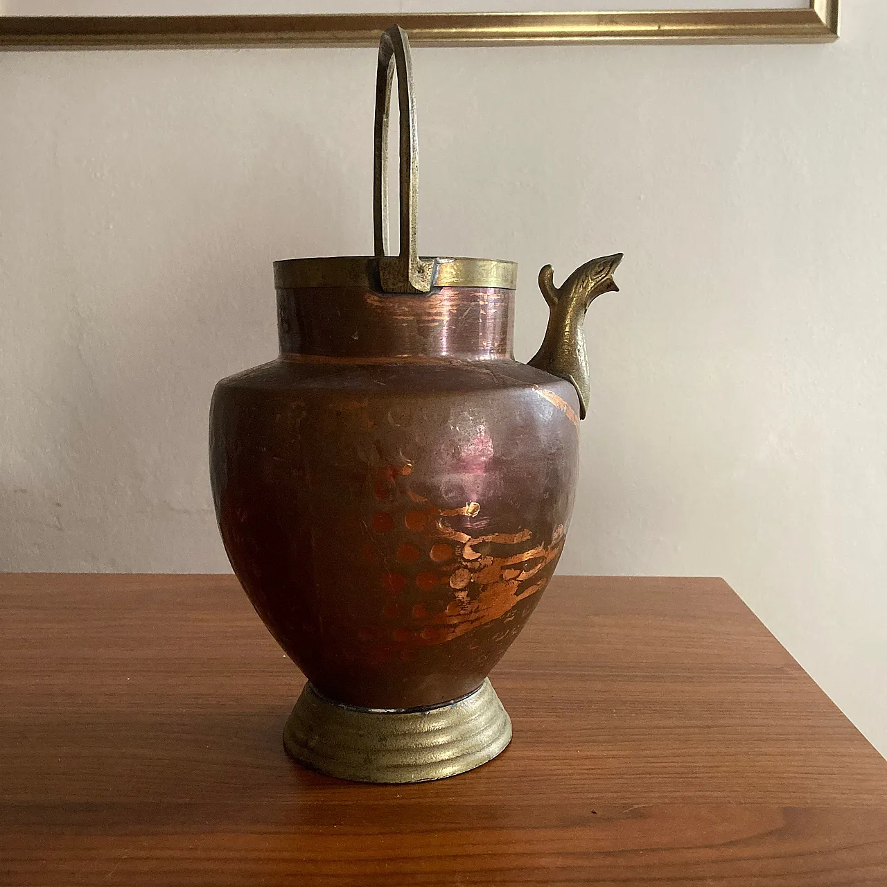 Copper water jug, early 20th century 2