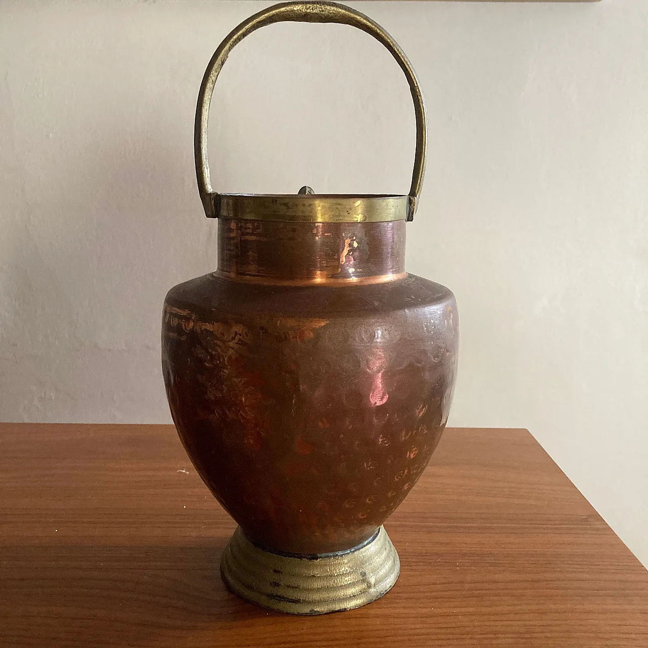Copper water jug, early 20th century 7