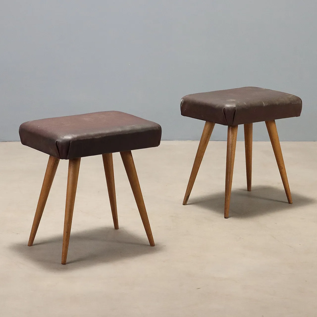 Pair of stools, 1950s 1