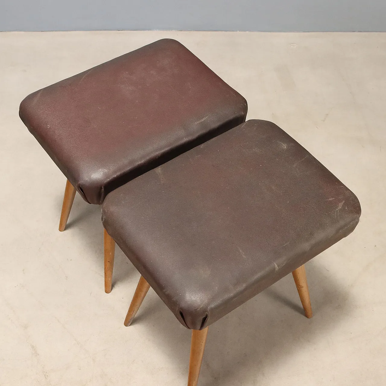Pair of stools, 1950s 5