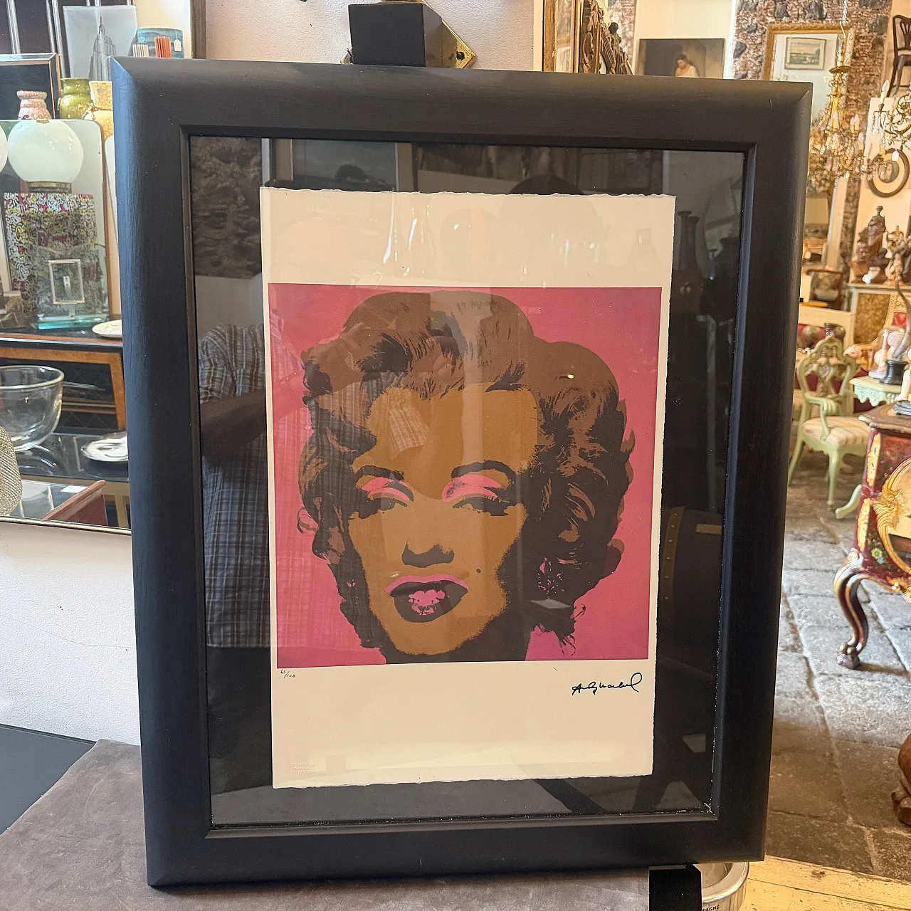 Marylin Monroe 65/100 lithography by Andy Warhol, 2000s 2