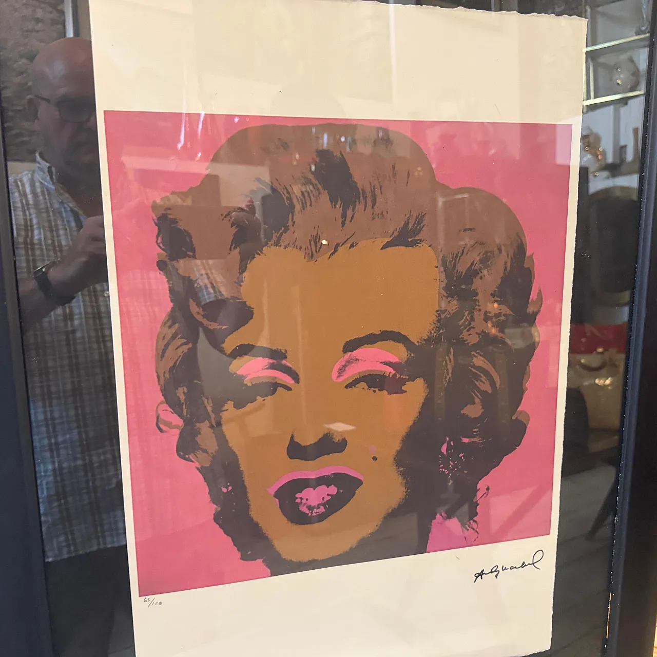 Marylin Monroe 65/100 lithography by Andy Warhol, 2000s 5