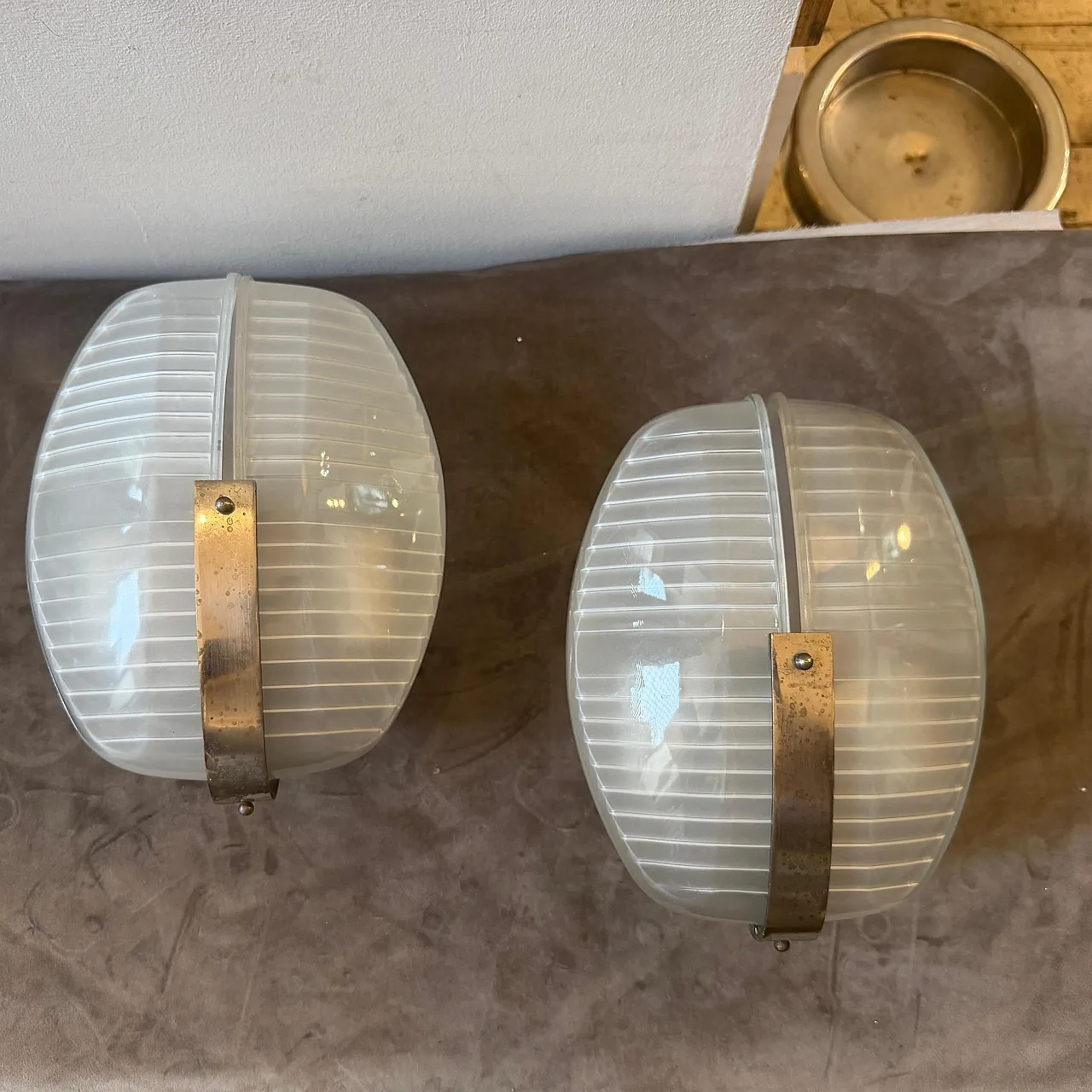Coppia di applique Lambda di Vico Magistretti per Artemide, anni '60 5