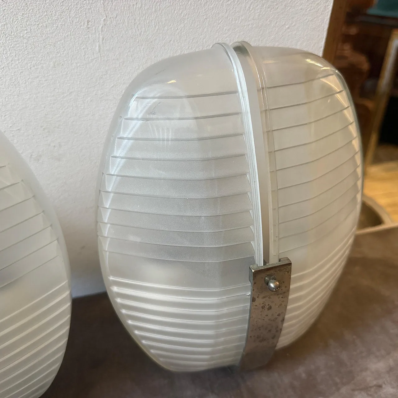 Coppia di applique Lambda di Vico Magistretti per Artemide, anni '60 18