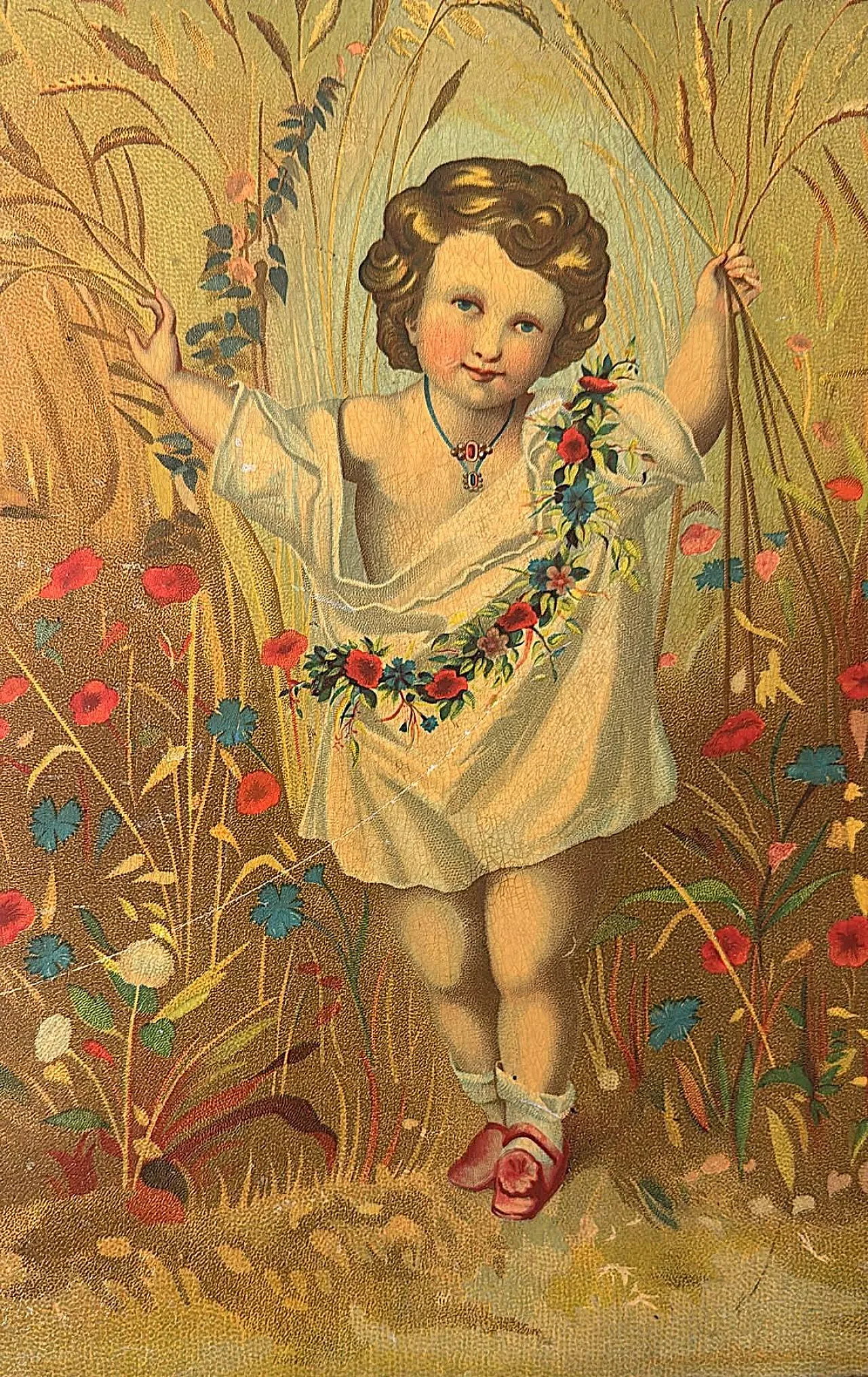 Coppia di cromolitografie pubblicitarie francesi Belle Époque, '900 14