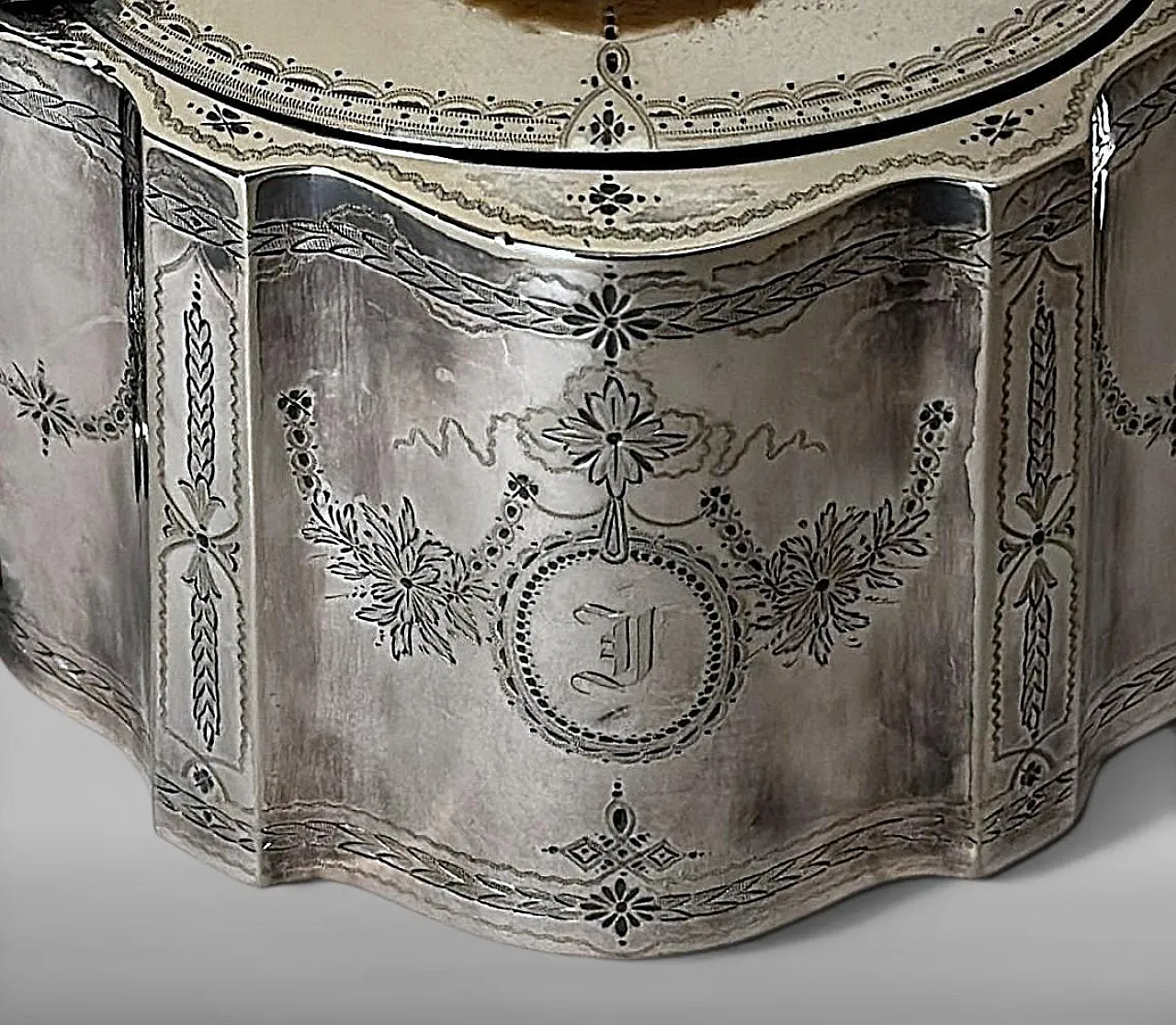Martin Hall & Co., servizio da tè e caffè placcato argento, '800 11