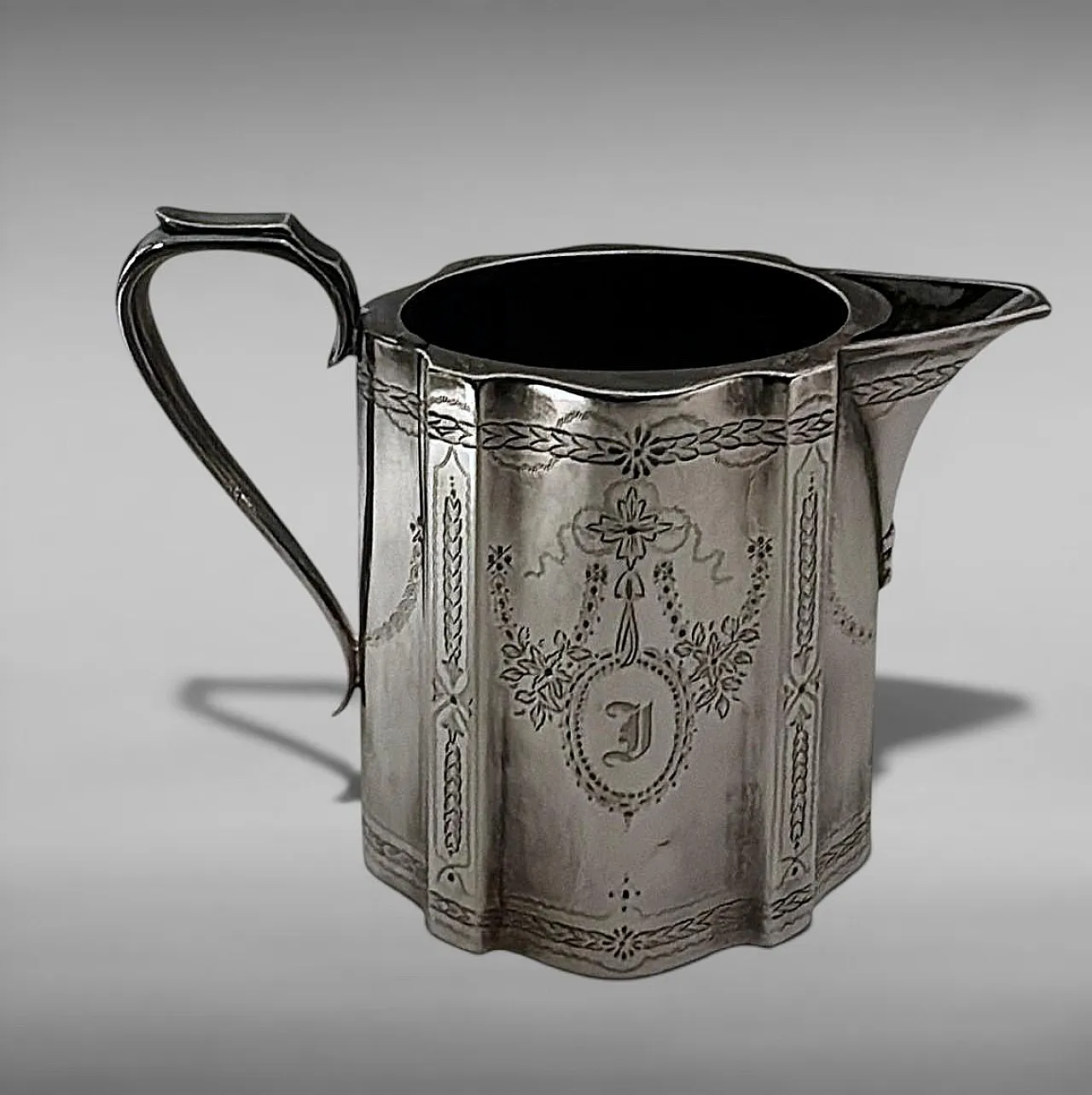 Martin Hall & Co., servizio da tè e caffè placcato argento, '800 15