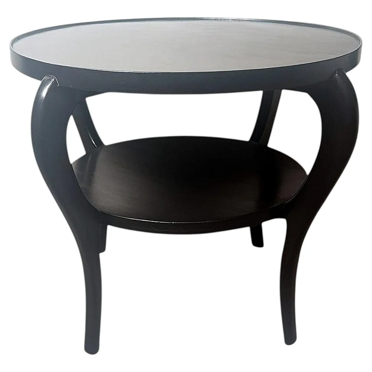 Tavolino in noce ebanizzato in stile Art Déco, '900 1