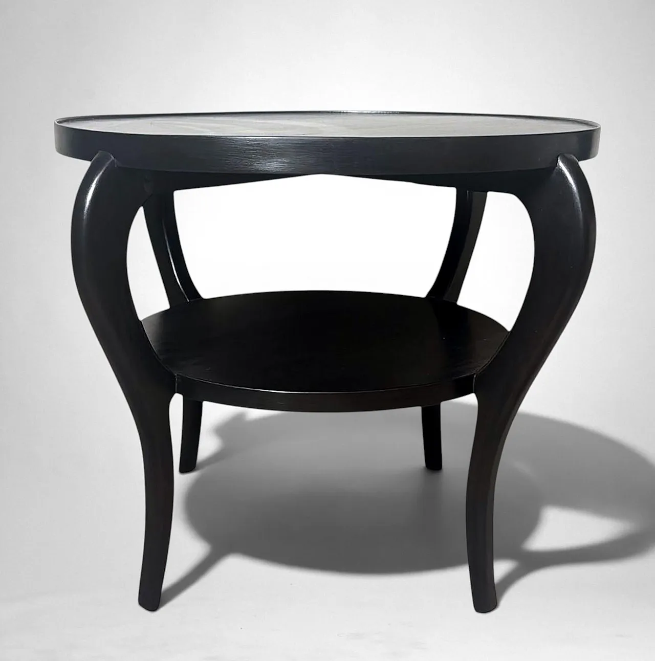 Tavolino in noce ebanizzato in stile Art Déco, '900 2