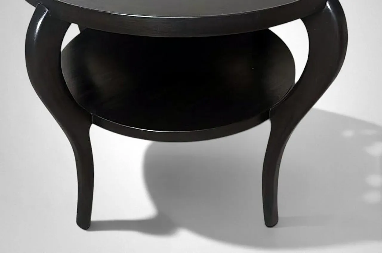 Tavolino in noce ebanizzato in stile Art Déco, '900 9