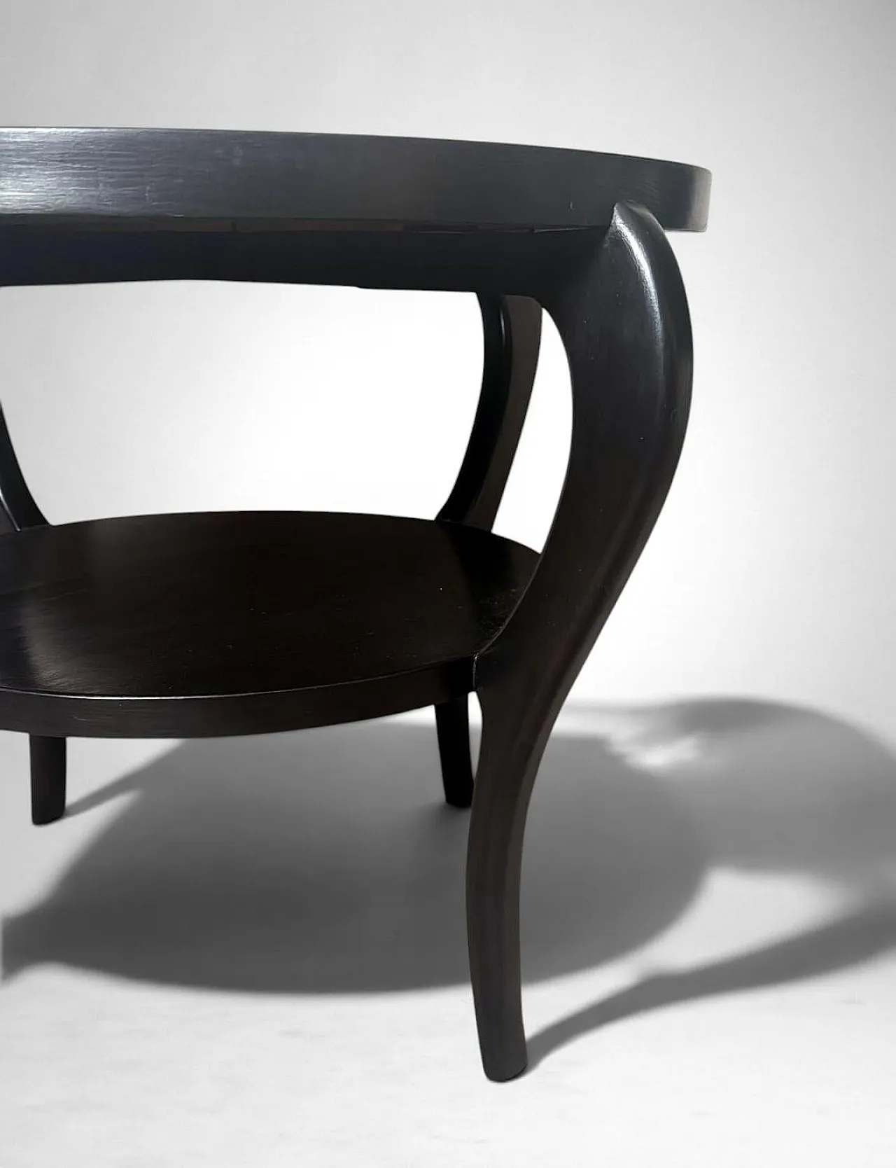 Tavolino in noce ebanizzato in stile Art Déco, '900 15