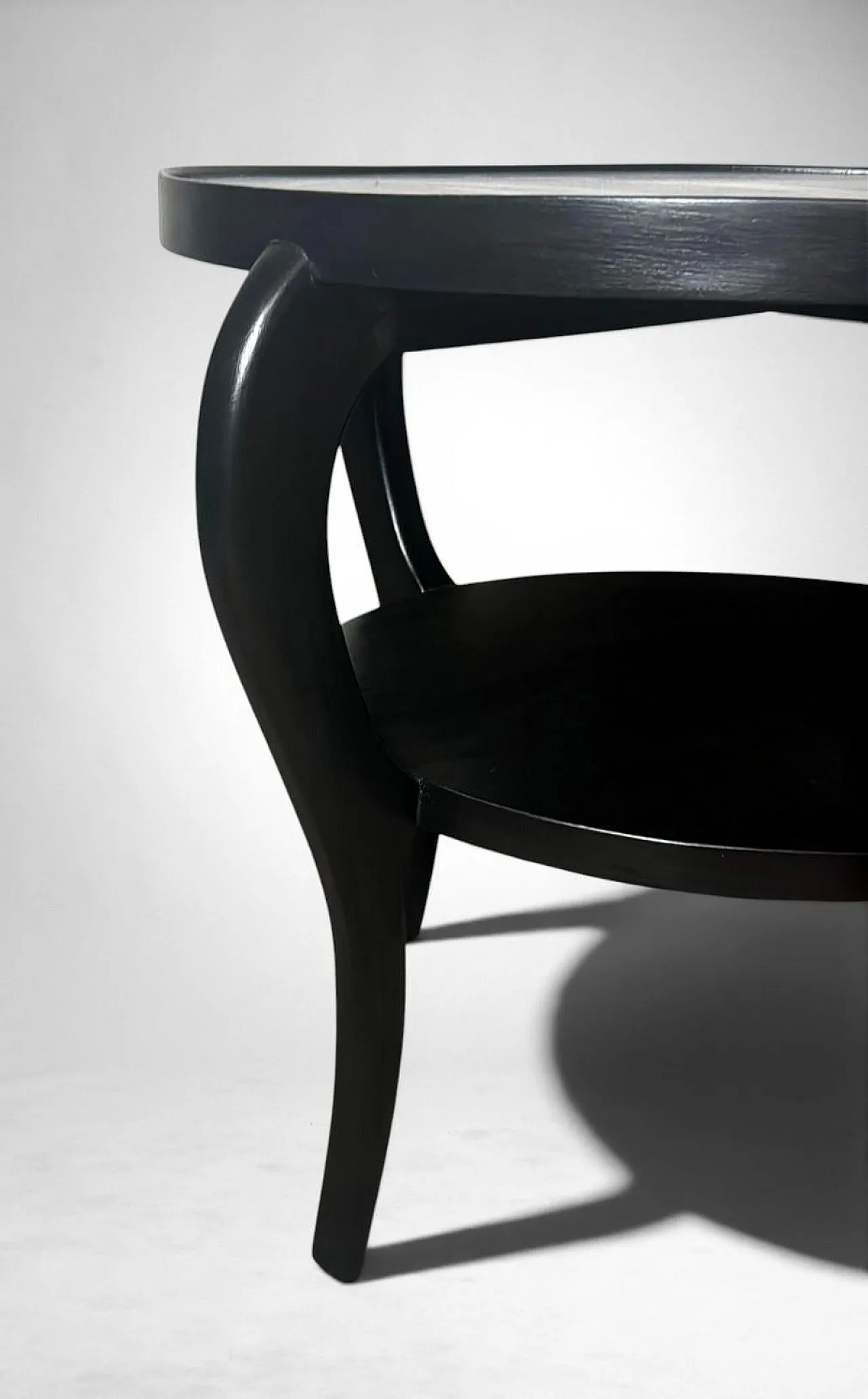 Tavolino in noce ebanizzato in stile Art Déco, '900 16