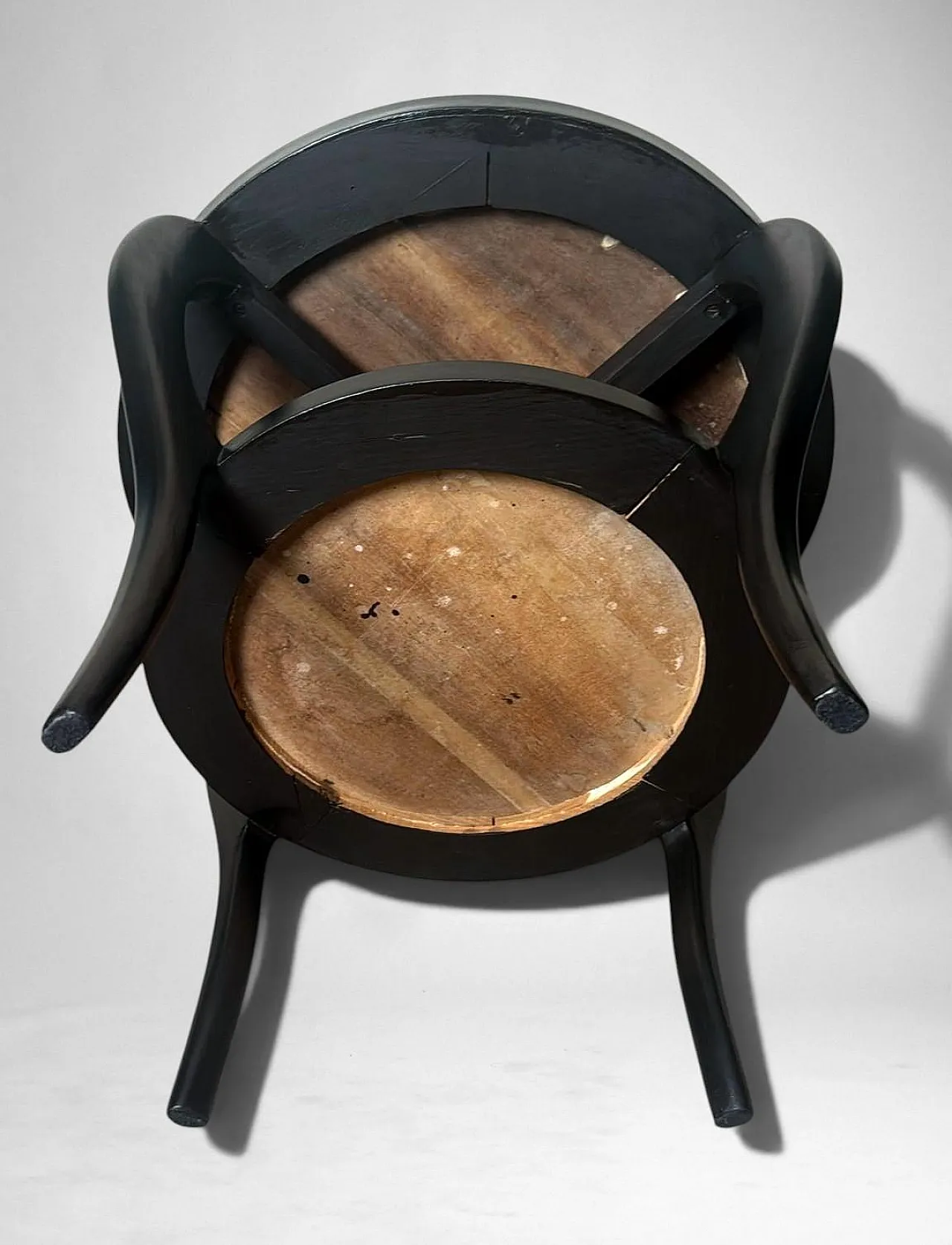 Tavolino in noce ebanizzato in stile Art Déco, '900 18