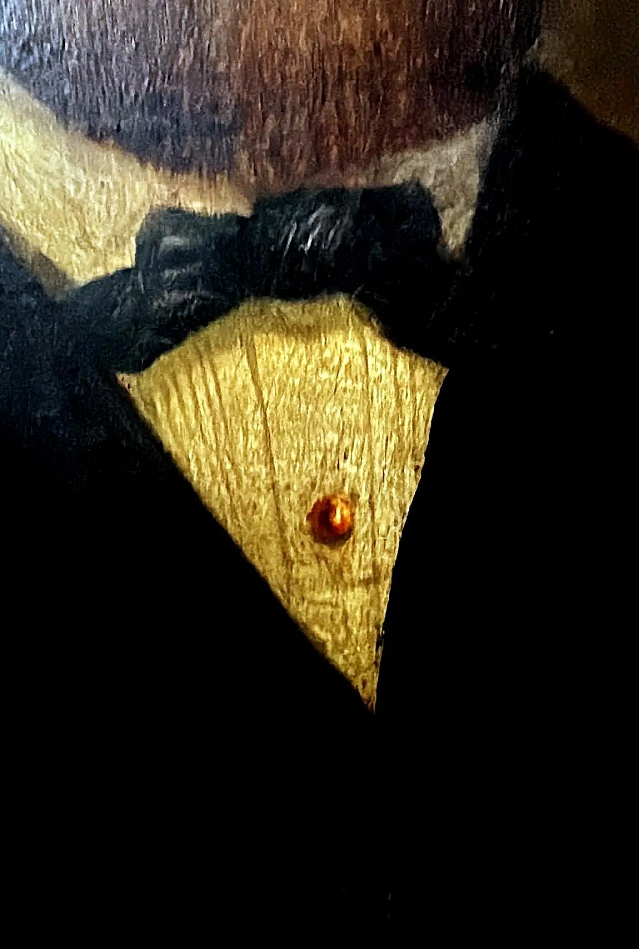 Academic portrait of an elegant gentleman, oil on canvas, 19th century 15