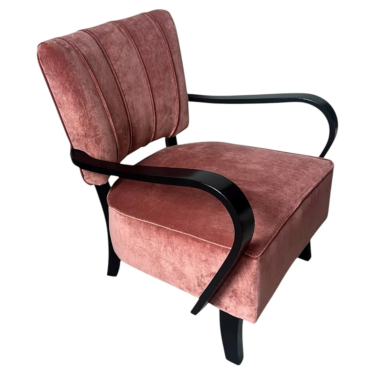 Poltrona in stile Art Déco di Jindřich Halabala, primo '900 1