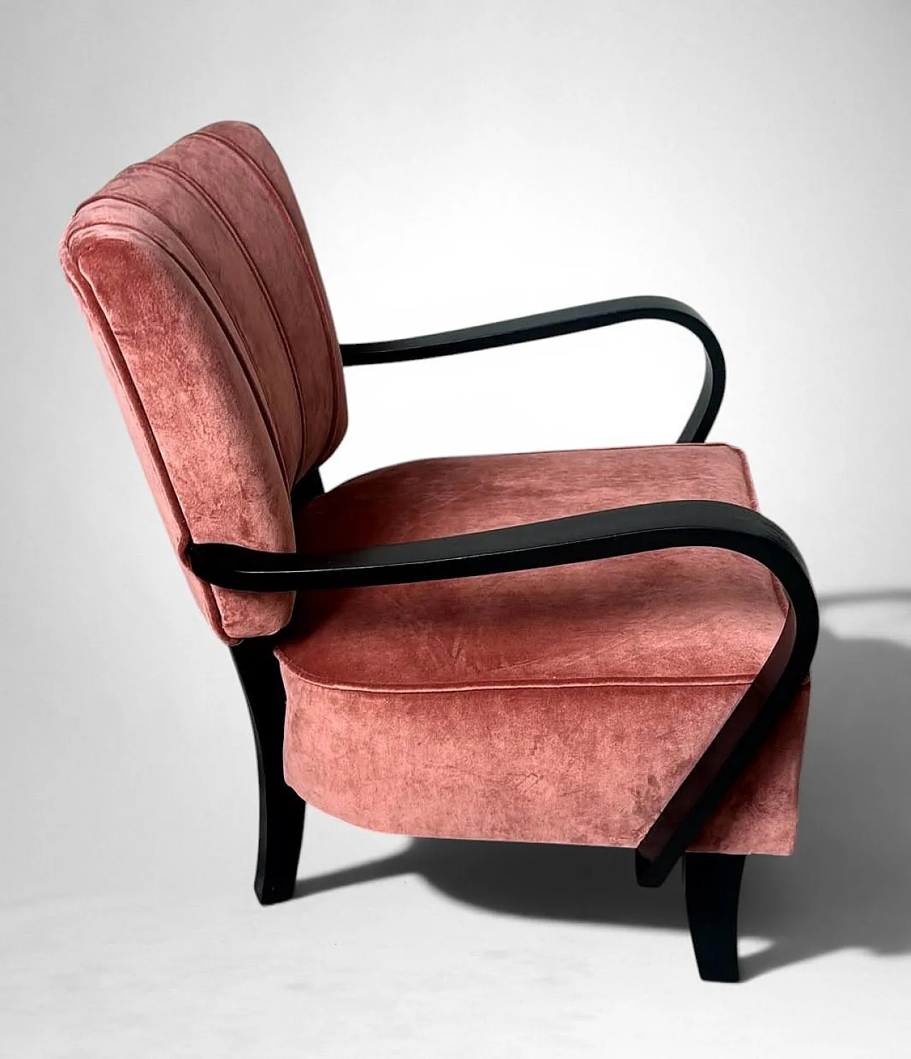 Poltrona in stile Art Déco di Jindřich Halabala, primo '900 7