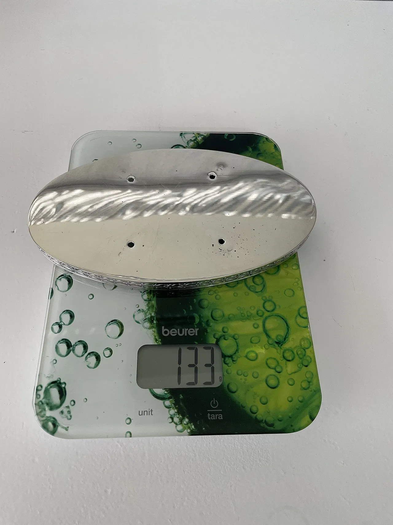 Centrotavola con delfini in argento 800 e cristallo, anni '70 19