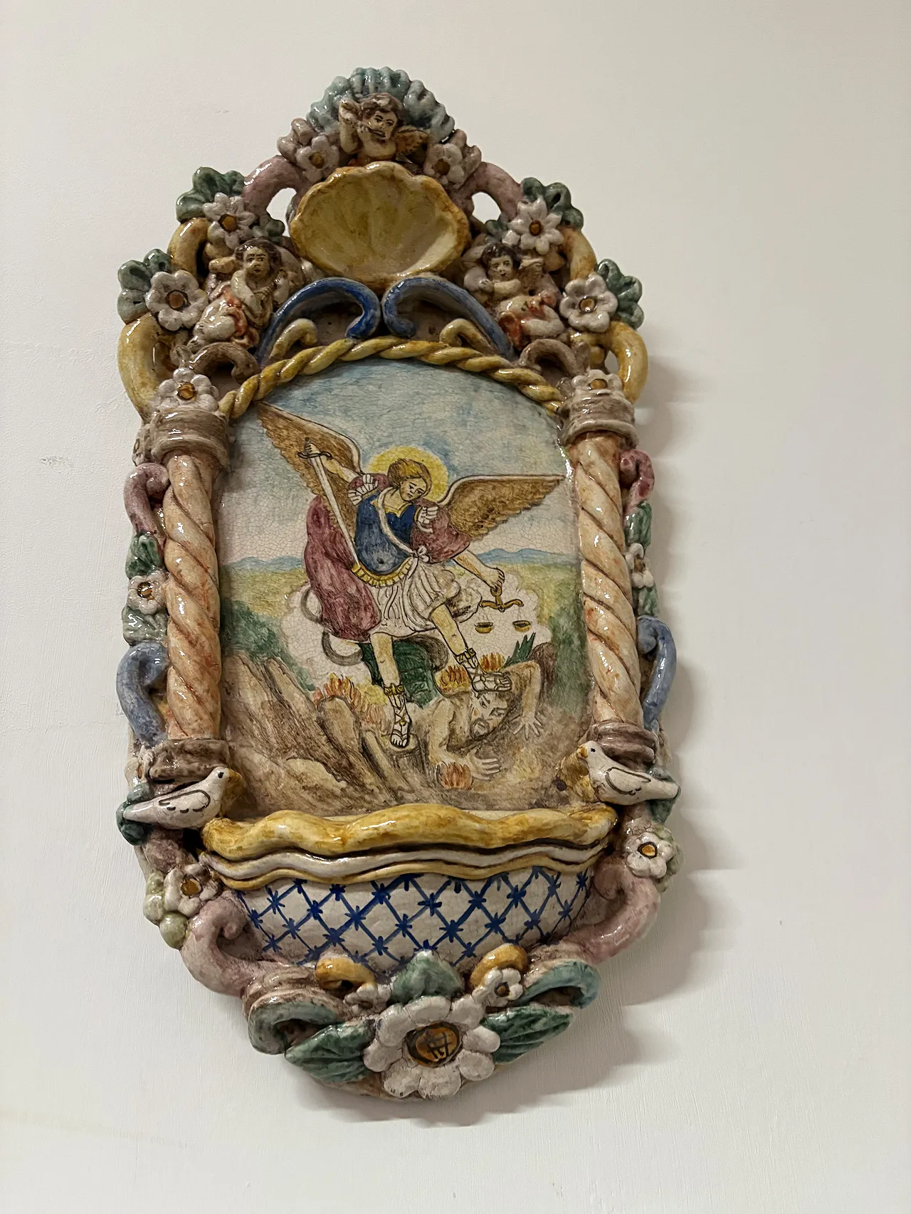 Holy water stoup of St. Michael the Archangel 2