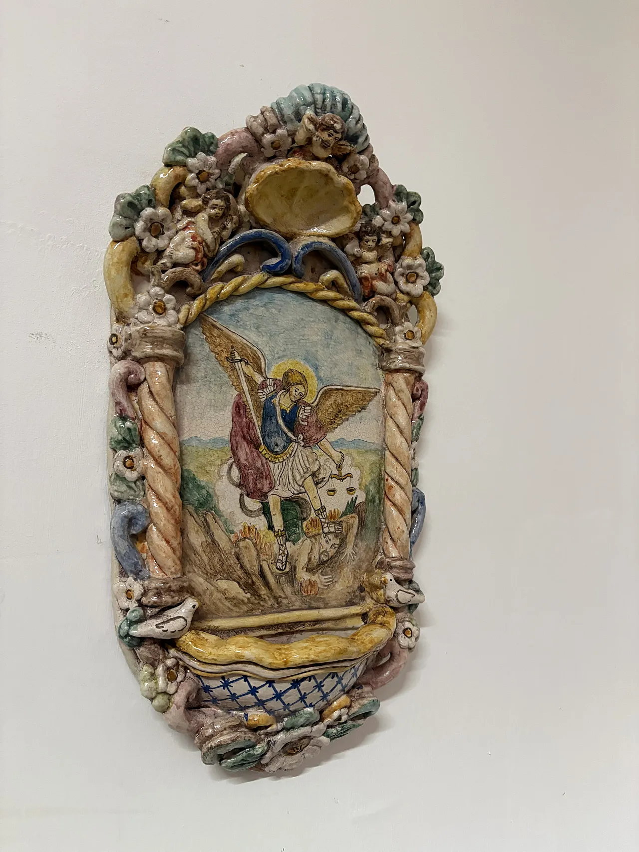 Holy water stoup of St. Michael the Archangel 3