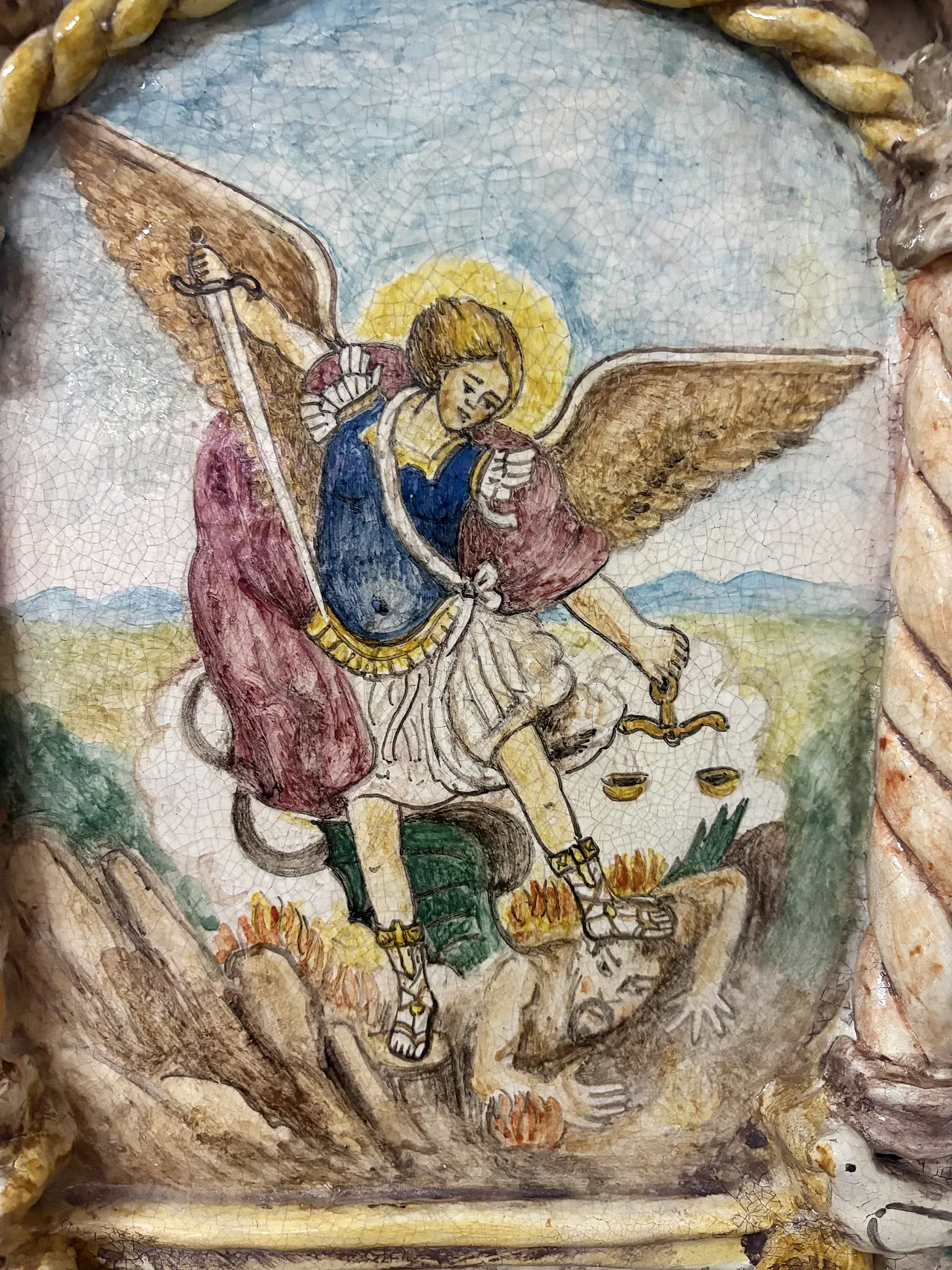 Holy water stoup of St. Michael the Archangel 5