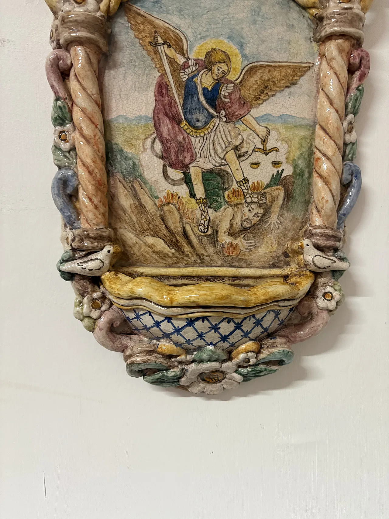 Holy water stoup of St. Michael the Archangel 7