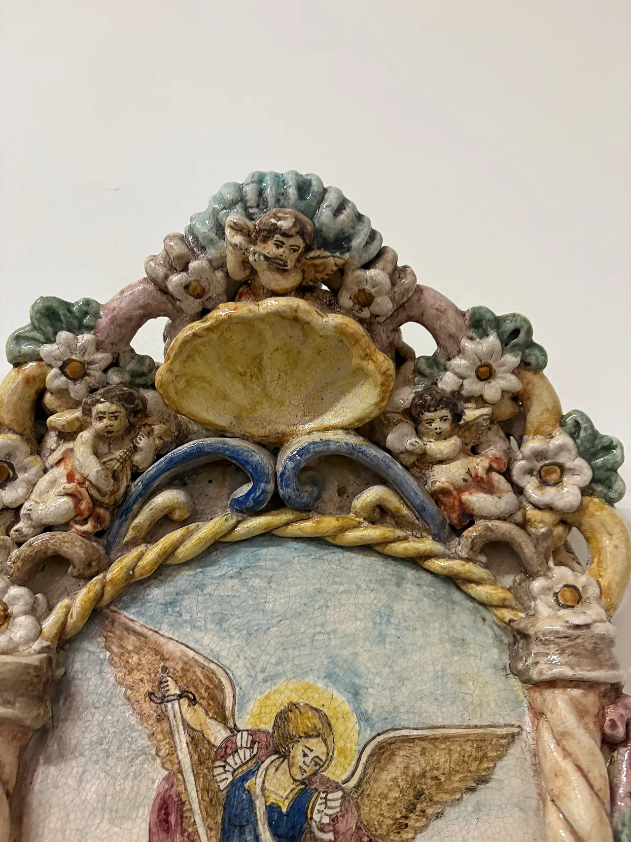 Holy water stoup of St. Michael the Archangel 8