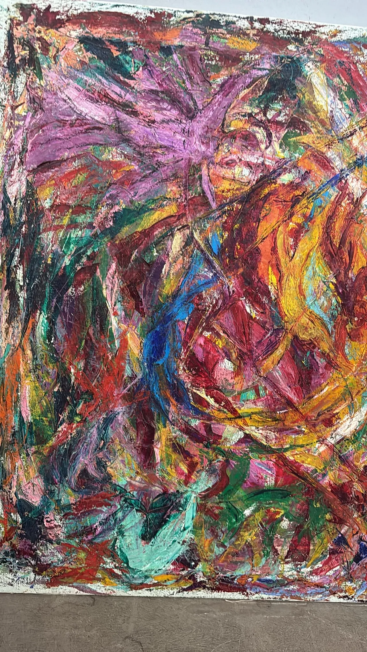 Oil on canvas contemporary art Gianfranco Zaccagnino, 2000s 4