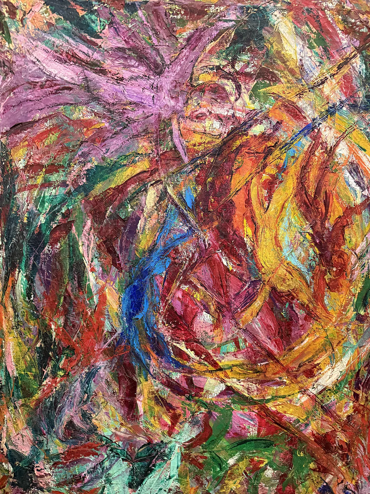 Oil on canvas contemporary art Gianfranco Zaccagnino, 2000s 6